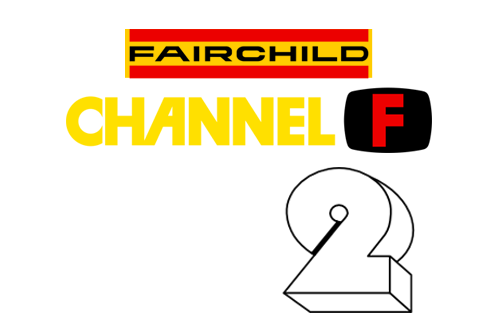 Fairchild Channel F Democart 2 logo text representing early programmable console demo cartridge