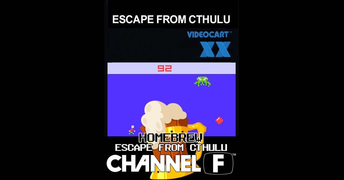 Gameplay scene showing player collecting rubies while avoiding falling monsters in emulator