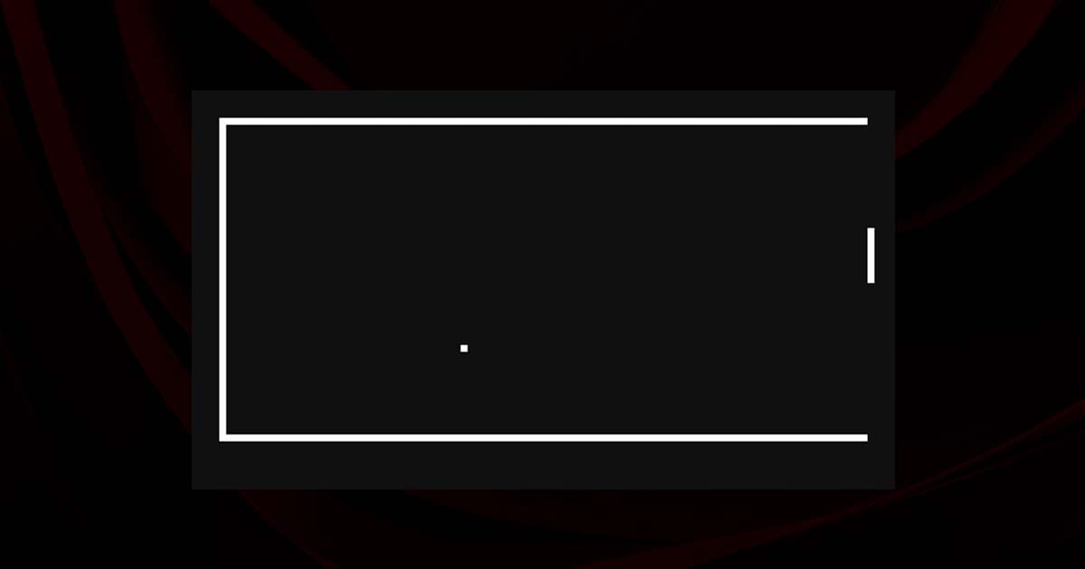 Retro console gameplay scene showing paddle movement, ball motion, and block targets