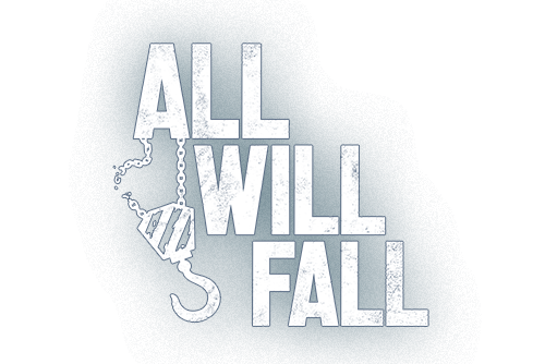 All Will Fall game logo physics based survival city builder by All Parts Connected