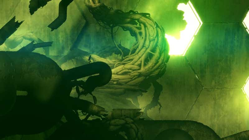 Interface view showing environmental hazards and physics-based interactions