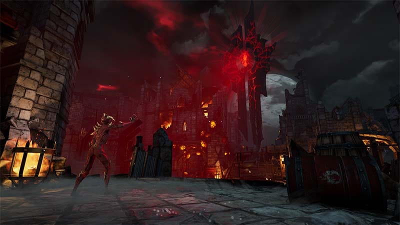 Surviving waves of demons during Blood Reaver round-based combat