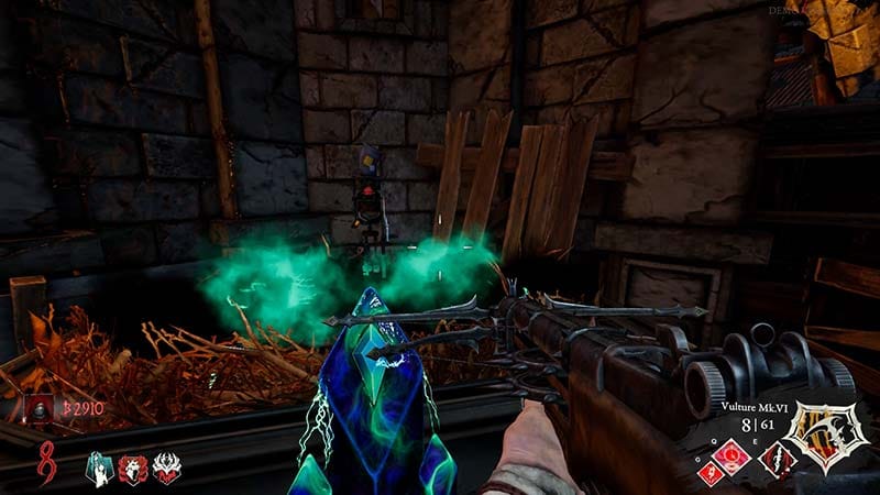 Weapon upgrade interface using the Blood Infuser in Blood Reaver