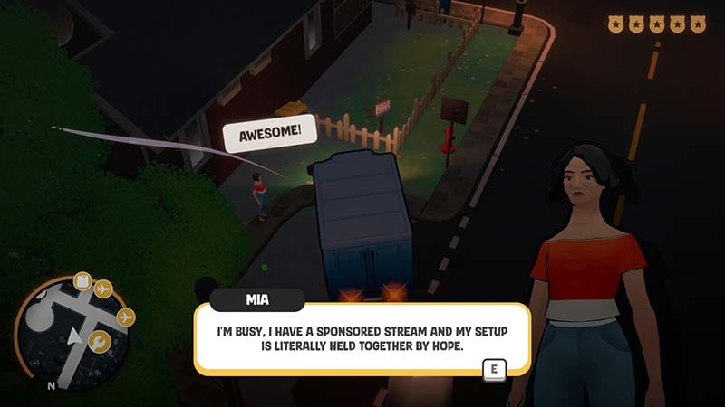 Gameplay scene highlighting truck upgrades and vehicle customization