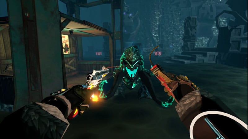 First-person mining expedition through a procedurally generated underground area