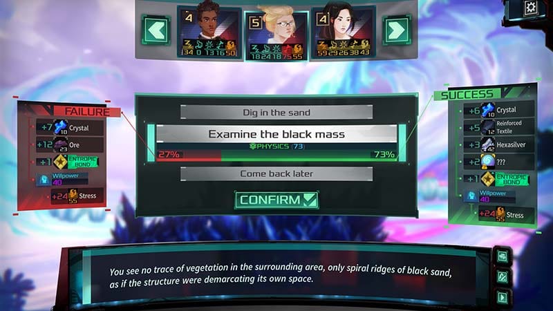 Dead in Antares sci-fi adventure and exploration gameplay