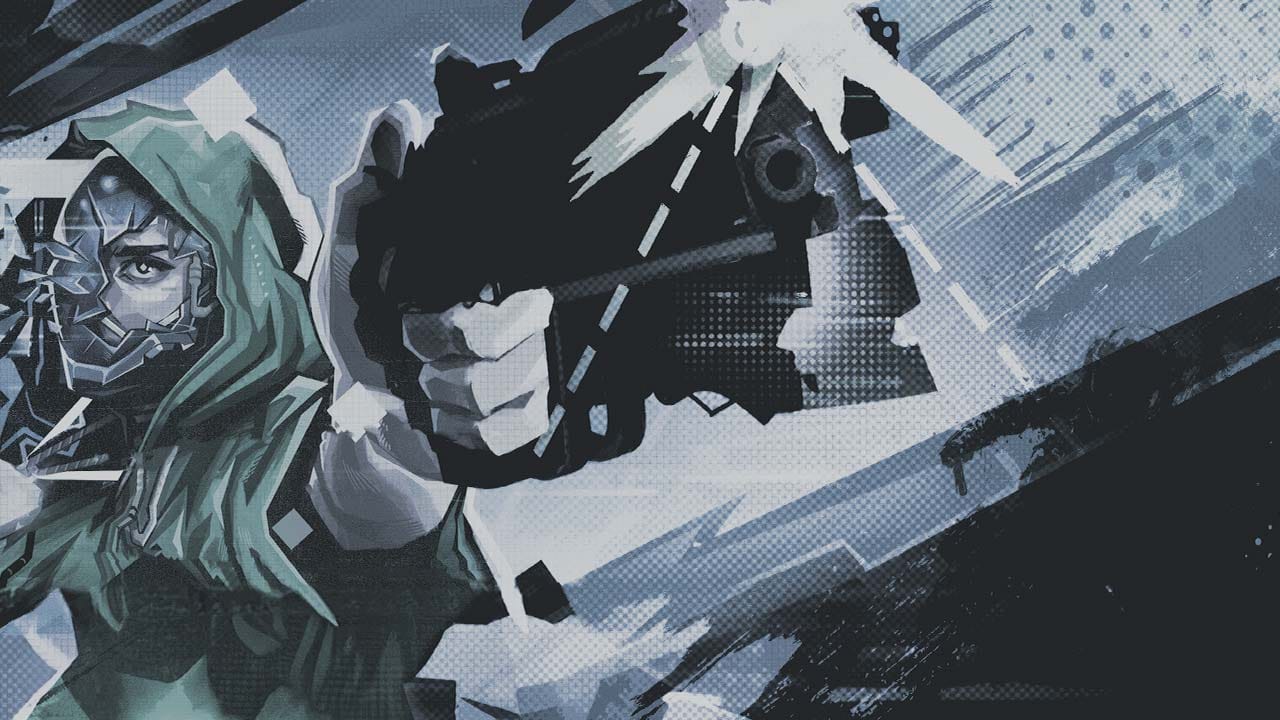 Official DeadWire key art promoting the cyberpunk shooter