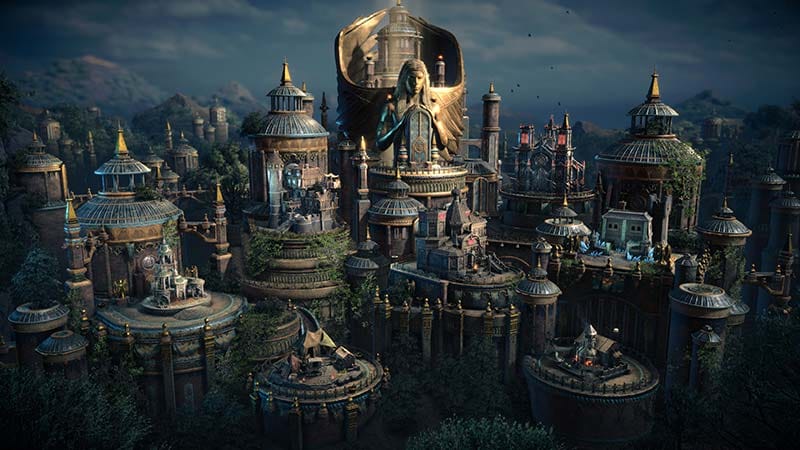 Hex grid turn-based tactics and strategy in Disciples: Domination