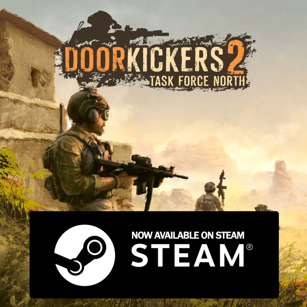 Door Kickers 2: Task Force North Steam Promotional image