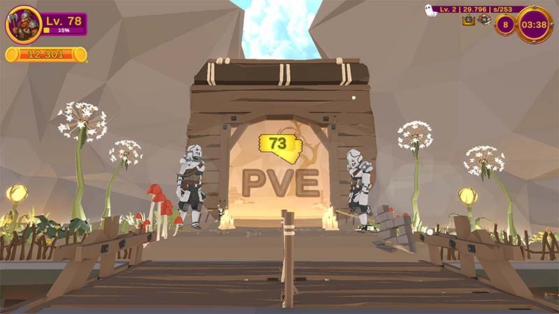 Management interface displaying profits, inventory, and trading controls