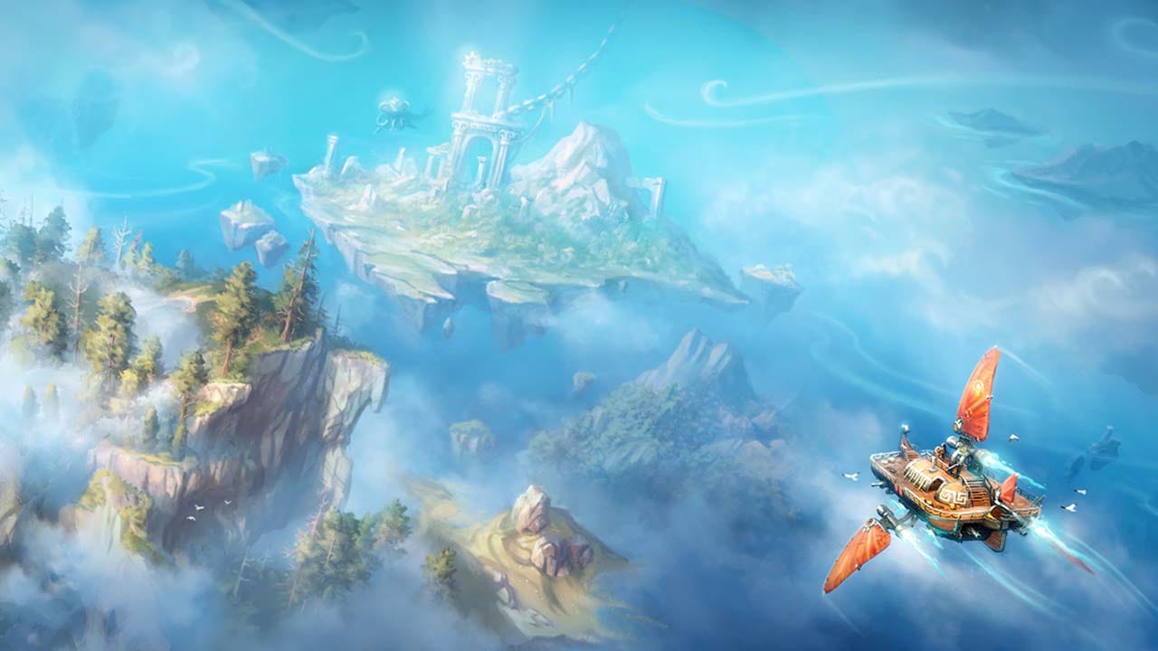 Key artwork for Echoes of Elysium as a background image