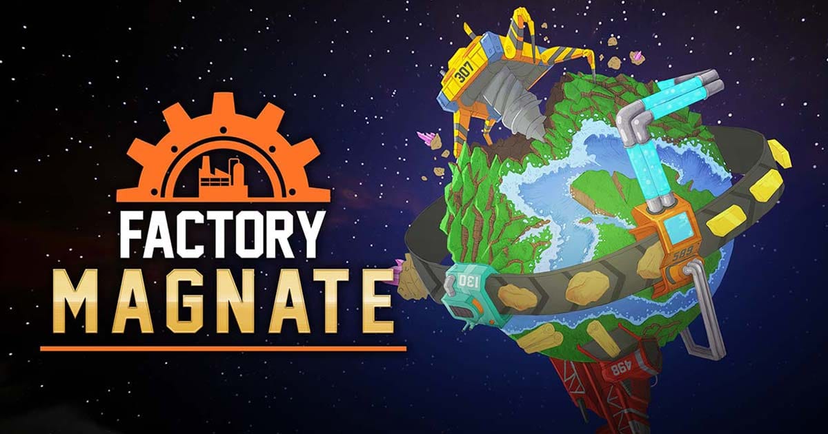Expanding factory layout on a procedural map with organized resource flow and production chains