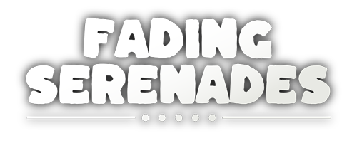 Official logo of Fading Serenades indie adventure game by Bernie Wick