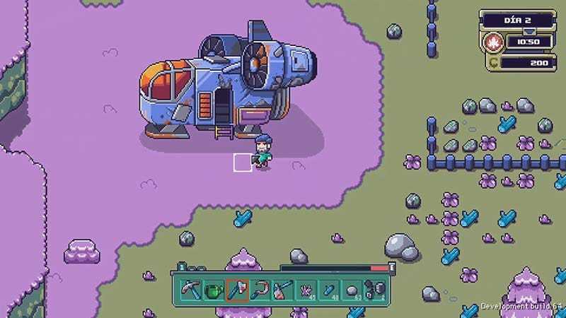 Underground gameplay environment showing exploration and mining activities