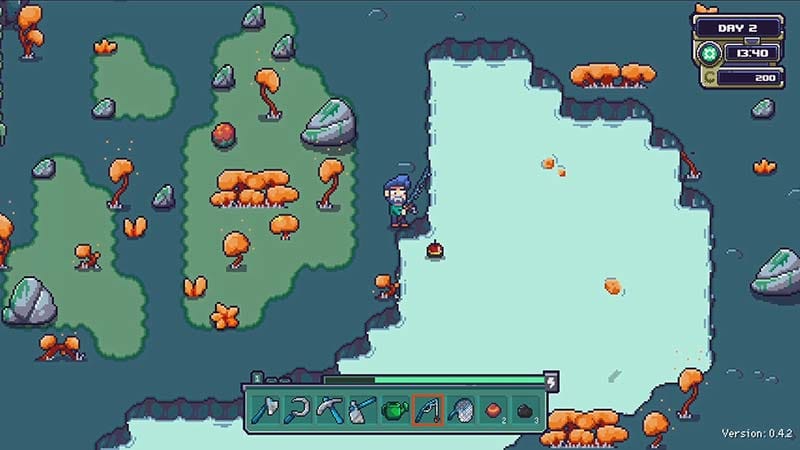 Interface display showing player progress and game information