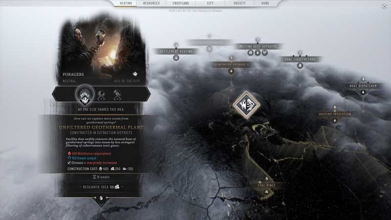 Progress summary screen showing campaign results, laws enacted, and city survival statistics
