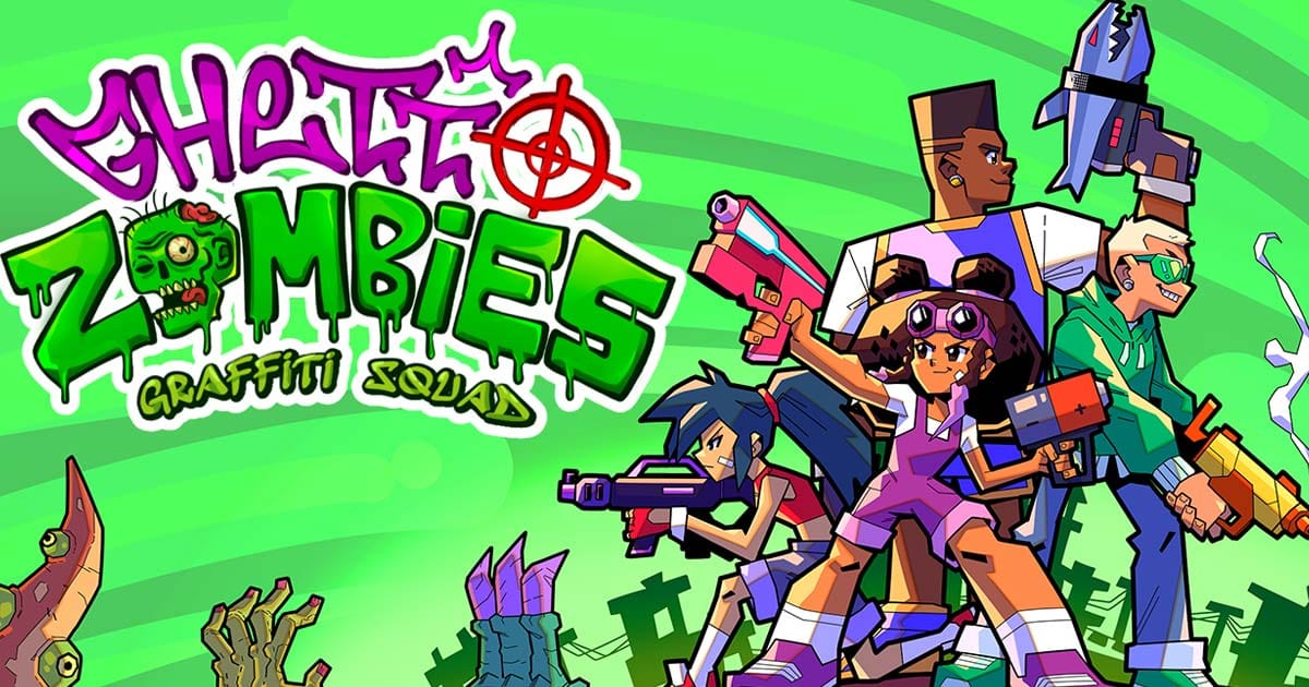 Ghetto Zombies: Graffiti Squad keyart work