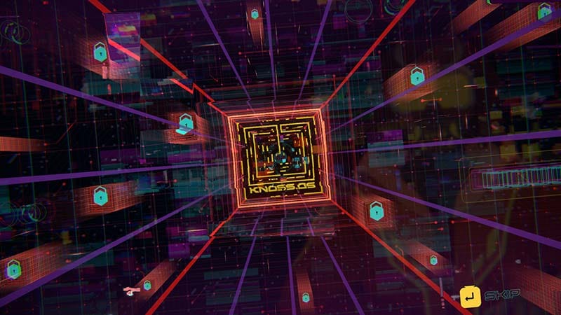 GRIDbeat gameplay navigating data labyrinth with hazards and rhythm based exploration