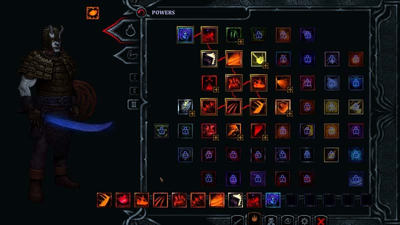 Gameplay scene showing first-person tactical combat against demonic enemies