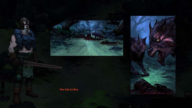 Interface screen displaying character abilities and progression options