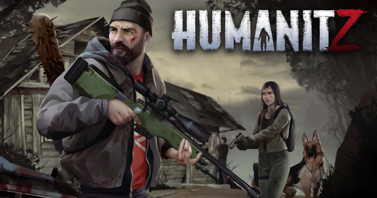 HumanitZ post-apocalyptic zombie survival key art