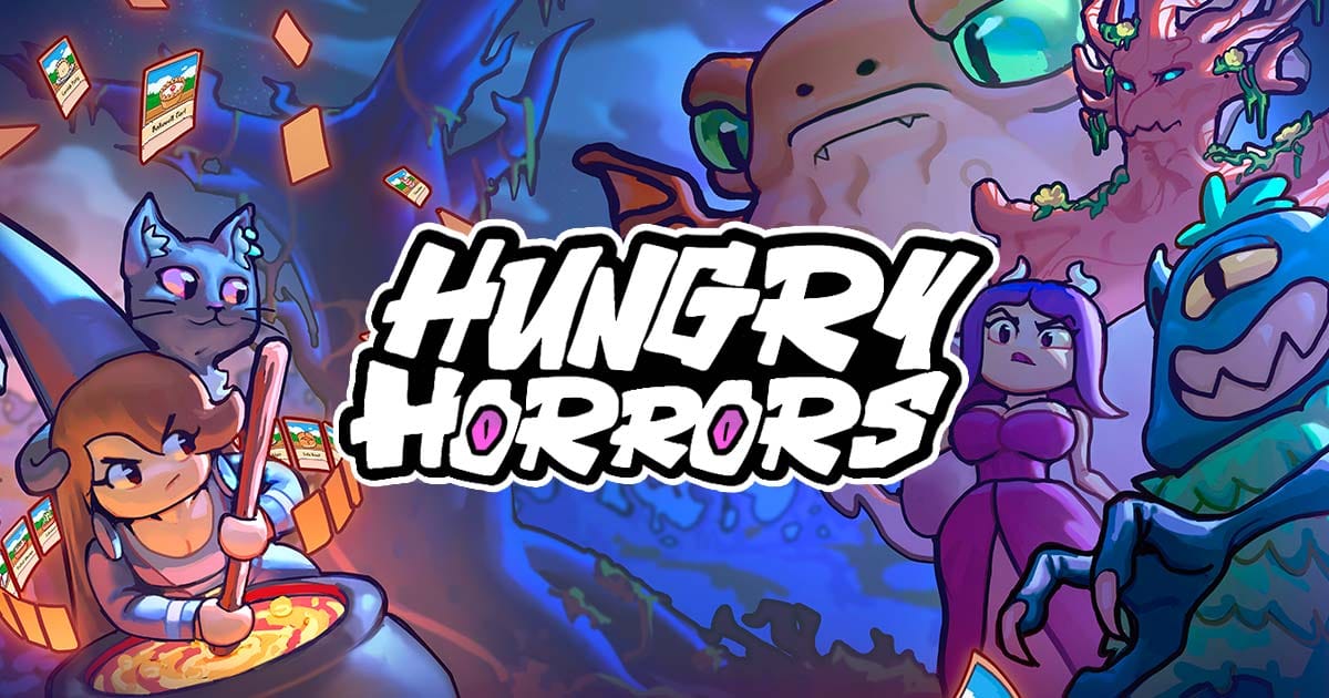 Hungry Horrors Keyart Work