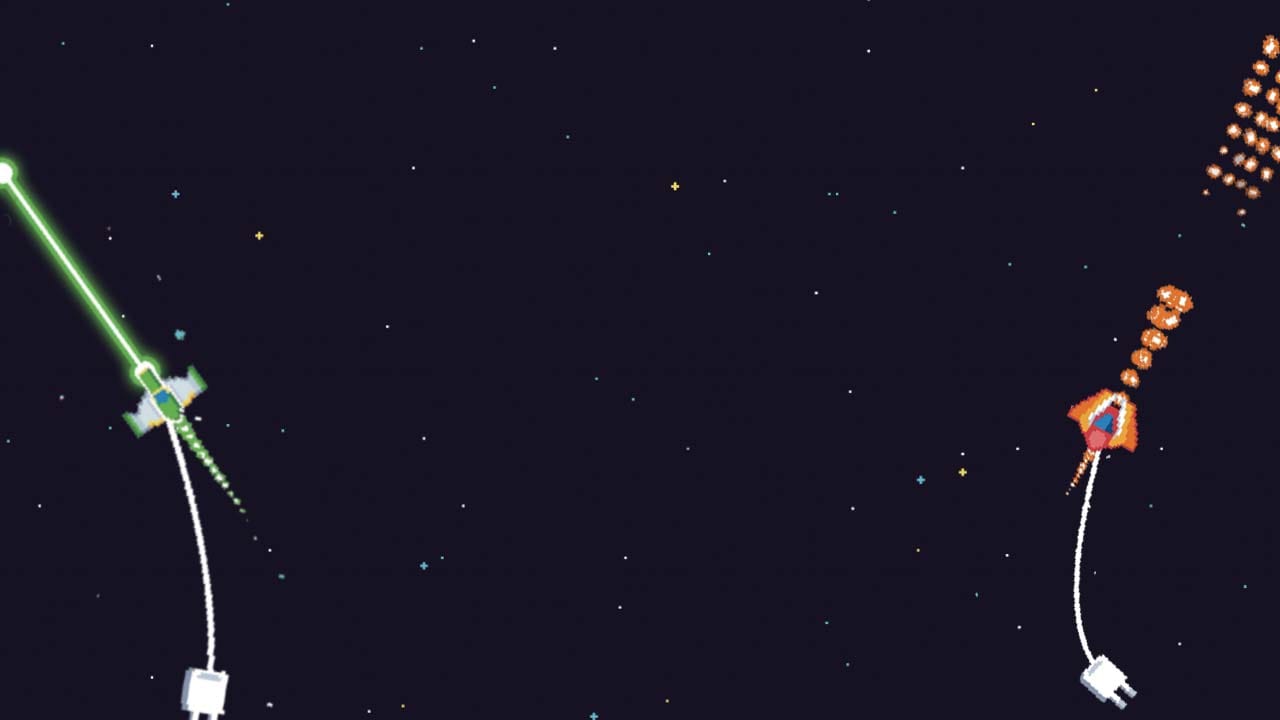 Key art background showing dark space environment and energy socket network
