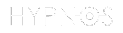 HYPNOS logo with dark surreal typography inspired by Lovecraftian sci-fi horror
