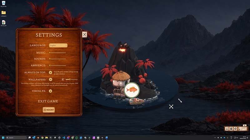 Advanced gameplay scene with expanded ocean range and multiple fishing zones
