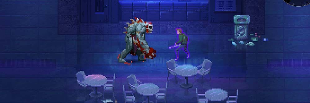 John fighting demons in Kingdom of Night isometric 2D RPG