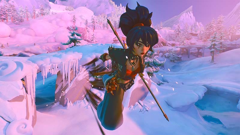 Interface screen showing player abilities and match status during gameplay