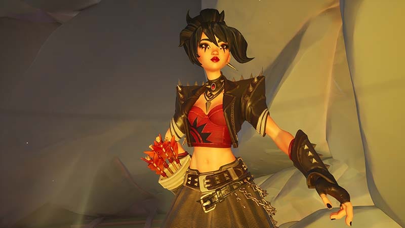 Game interface displaying abilities, upgrades, and match information