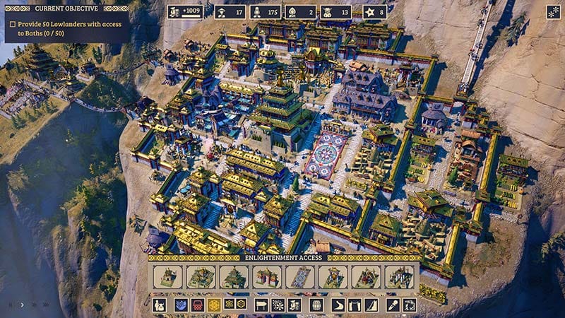 Resource management gameplay in Laysara: Summit Kingdom