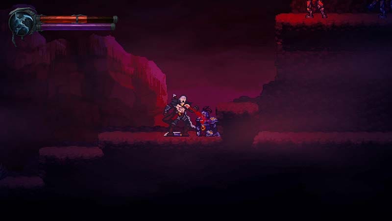 Dark fantasy environment exploration within Nosgoth