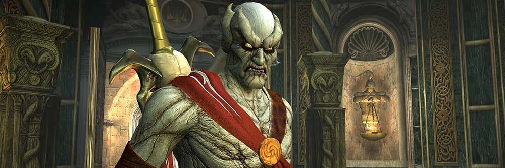 Promotional banner for Legacy of Kain: Defiance Remastered dark fantasy action-adventure.