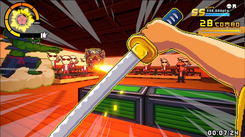 Dual-mode gameplay comparison showing control schemes and combat flow