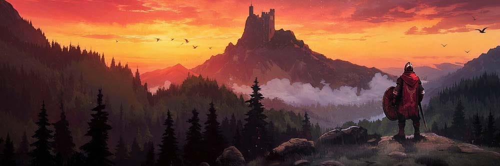 Loot of Baal gameplay banner showing party combat and fantasy RPG action