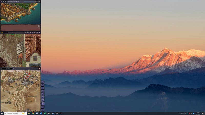 Loot of Baal gameplay interface showing party based RPG progression