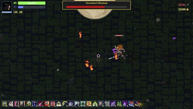 2D survival and roguelite progression in Lunar Tide