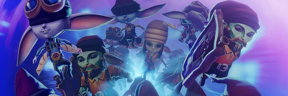 Promotional banner highlighting Manairons 3D platformer adventure