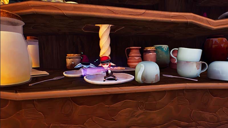 Revisiting zones and solving puzzles in 3D action-adventure Manairons