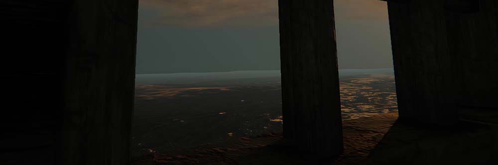 Mazebound survival horror world featuring maze landscapes and exploration