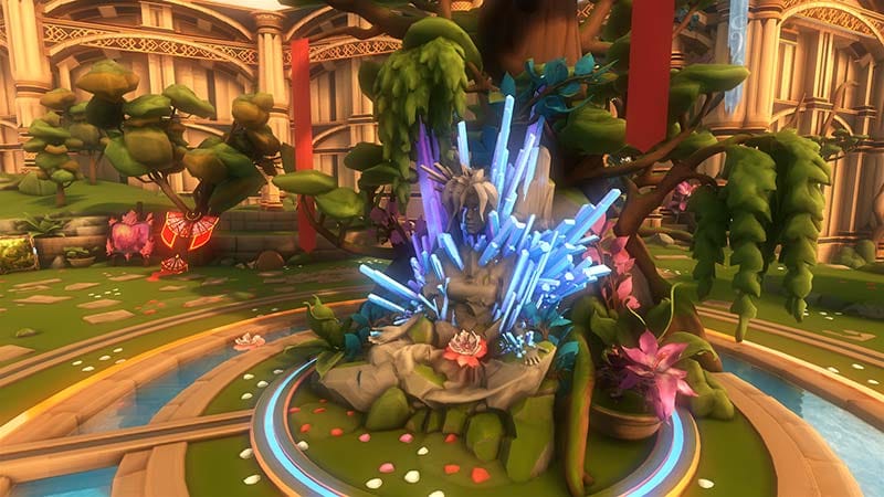 Central sanctuary hub evolving as discoveries unlock new emotional world layers