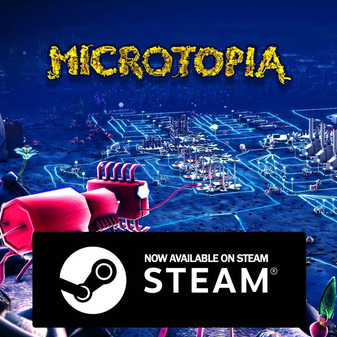 Microtopia Steam Promotional image