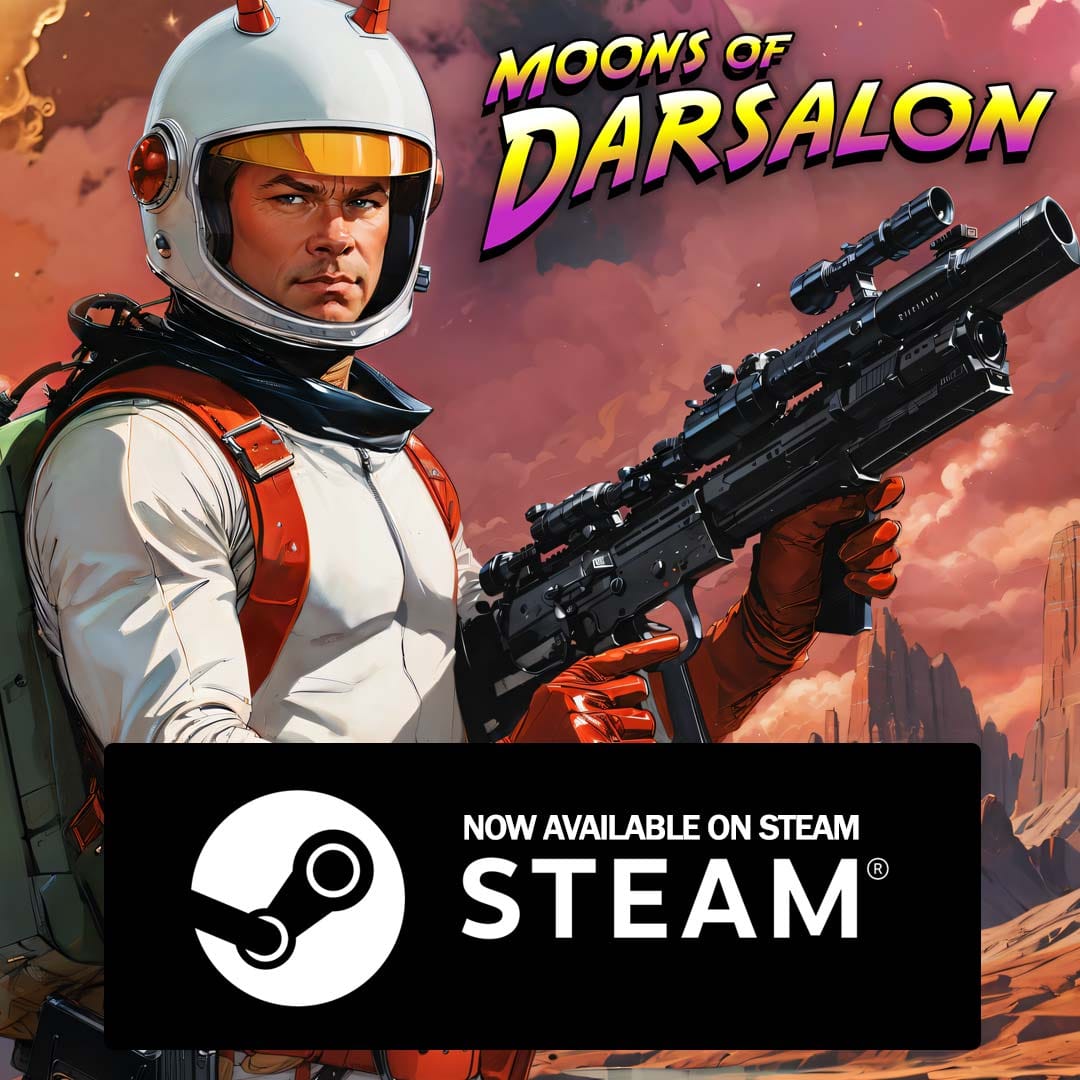 Moons Of Darsalon Steam Promotional image