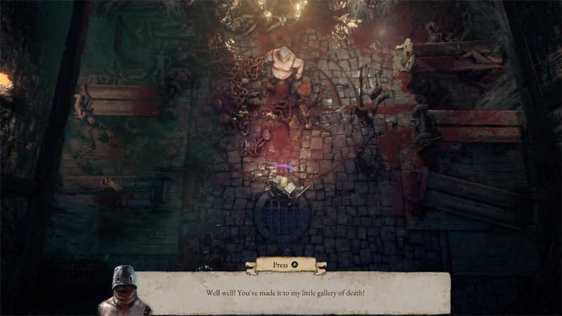 Story progression screen showing narrative choices and dialogue interactions