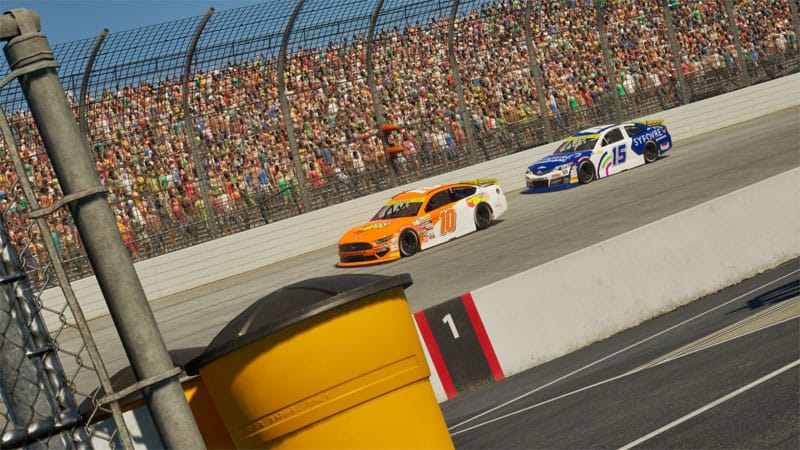 Singleplayer career mode gameplay sequence