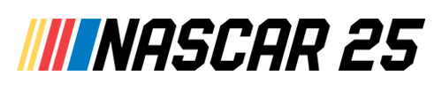 Official game logo for NASCAR 25 by iRacing