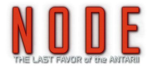 NODE: The Last Favor of the Antarii title logo for sci-fi puzzle platformer