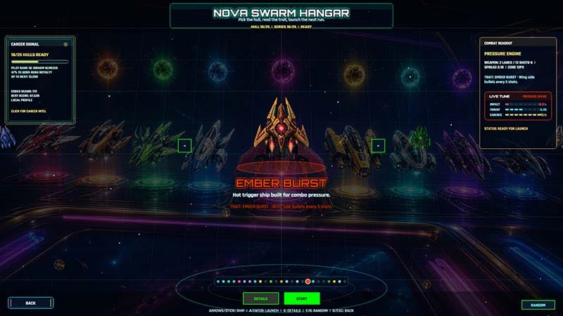 Threat Codex interface showing discovered enemies and gameplay records